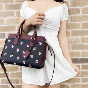 👜💕Kate Spade Satchel&Crossbody Flower